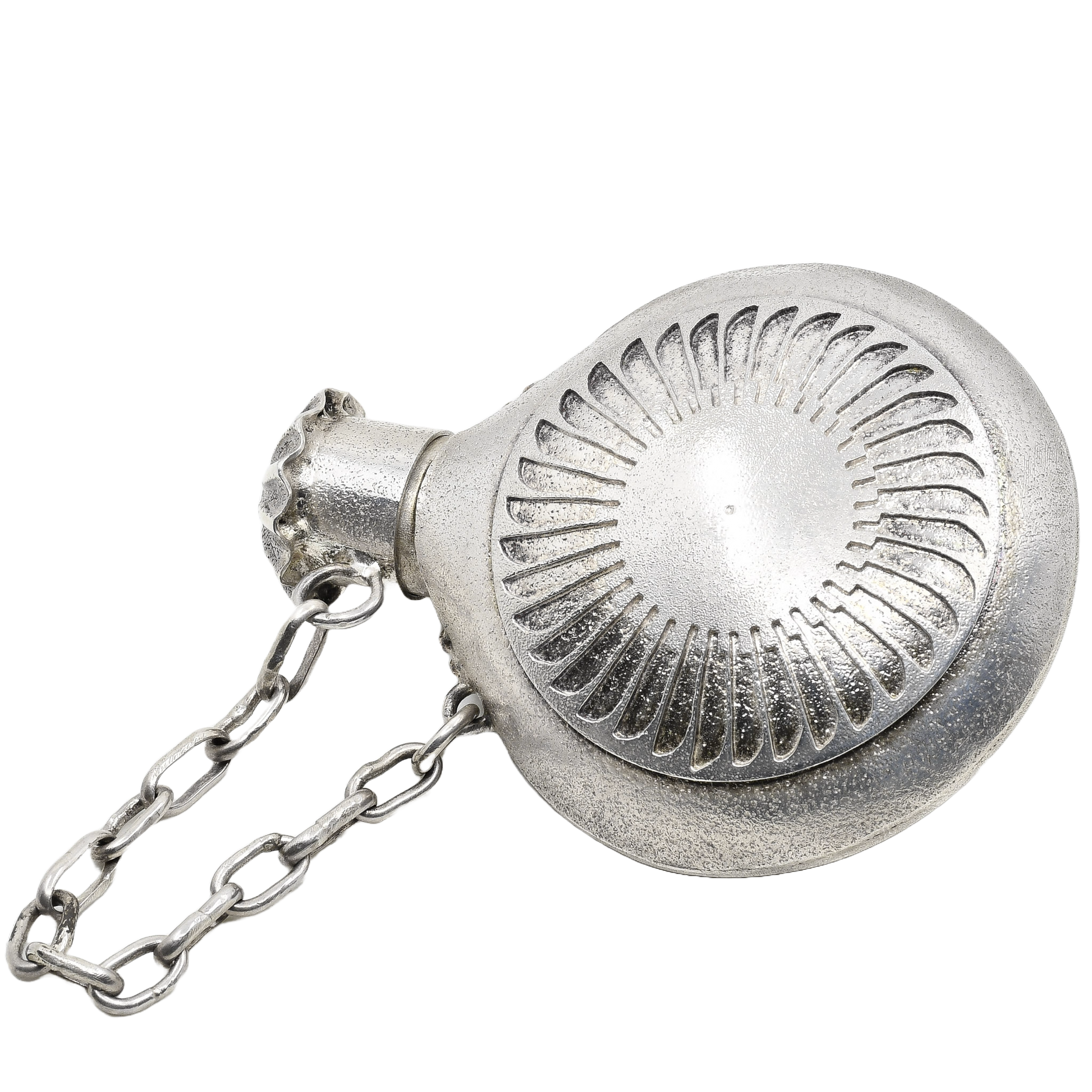 Handmade Silver Canteen By Connie Tsosie Gaussoin