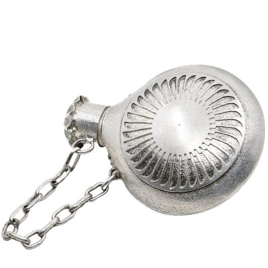 Handmade Silver Canteen By Connie Tsosie Gaussoin