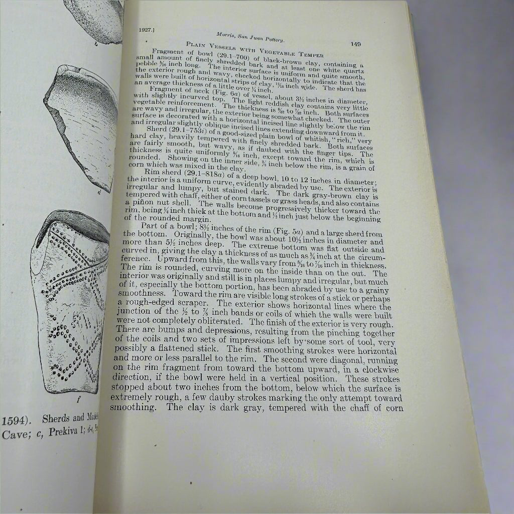 Anthropological Papers of the American Museum of Natural History The Beginnings of Pottery Making in the San Juan Area - Turquoise & Tufa