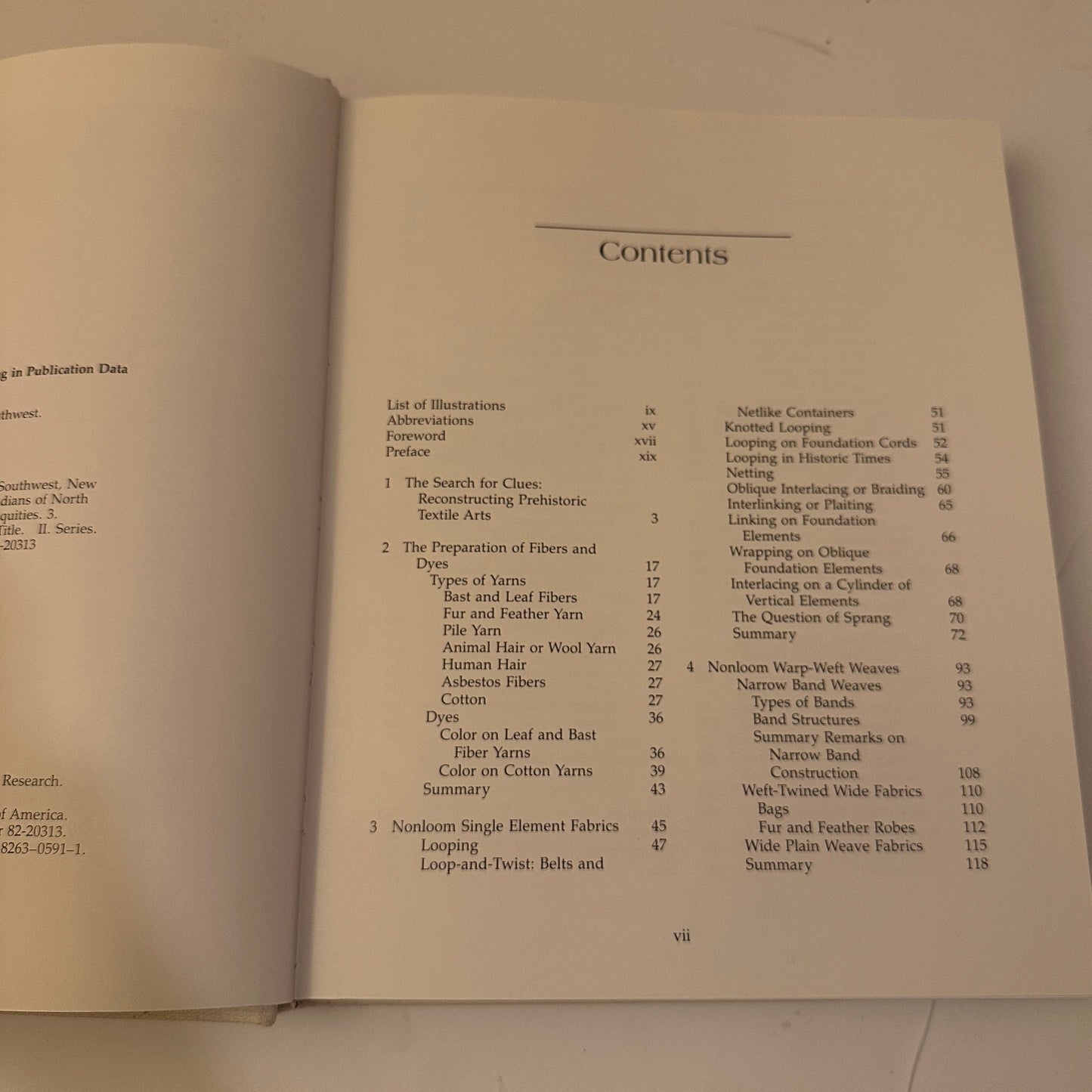 Book Prehistoric Textiles of the Southwest By Kate Peck Kent - Turquoise & Tufa