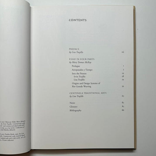 Book: The Centinela Weavers of Chimayo, Unfolding Tradition - Turquoise & Tufa