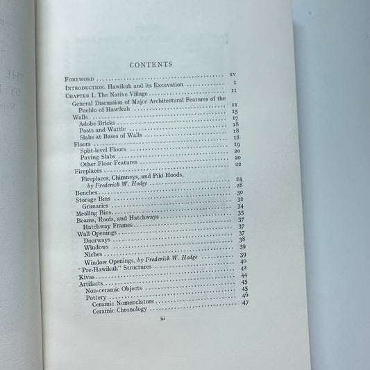 Book: the Excavation of Hawikuh By Frederick Webb Hodge - Turquoise & Tufa