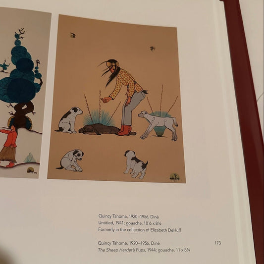 Book Through Their Eyes: Indian Painting in Santa Fe, 1918 - 1945 By Michelle McGeough - Turquoise & Tufa