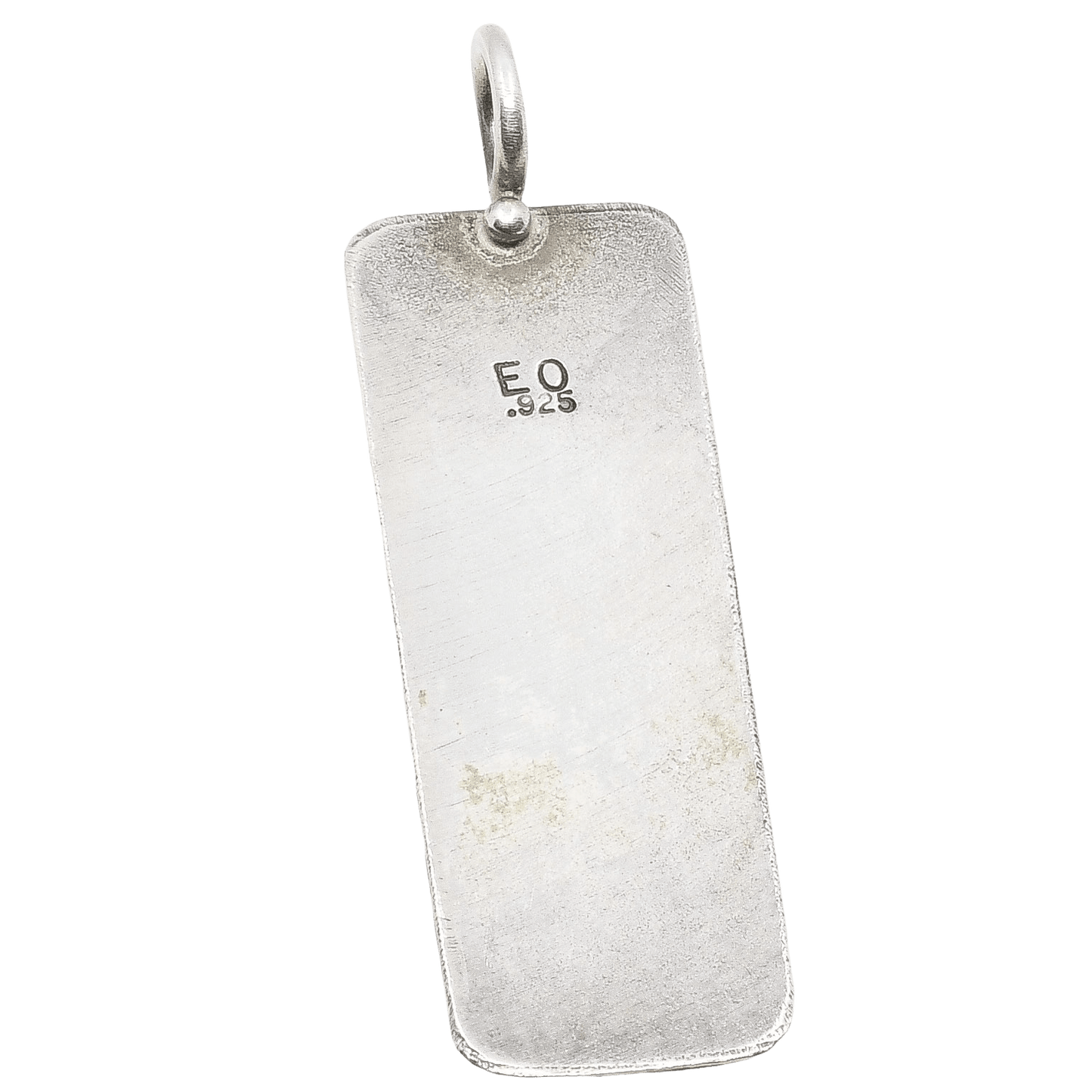 Contemporary Eric Othole Pendant of Sterling Silver - Turquoise & Tufa