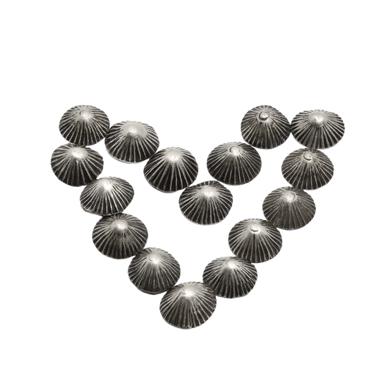 Set of Early Navajo Buttons From Martha Struever Collection - Turquoise & Tufa