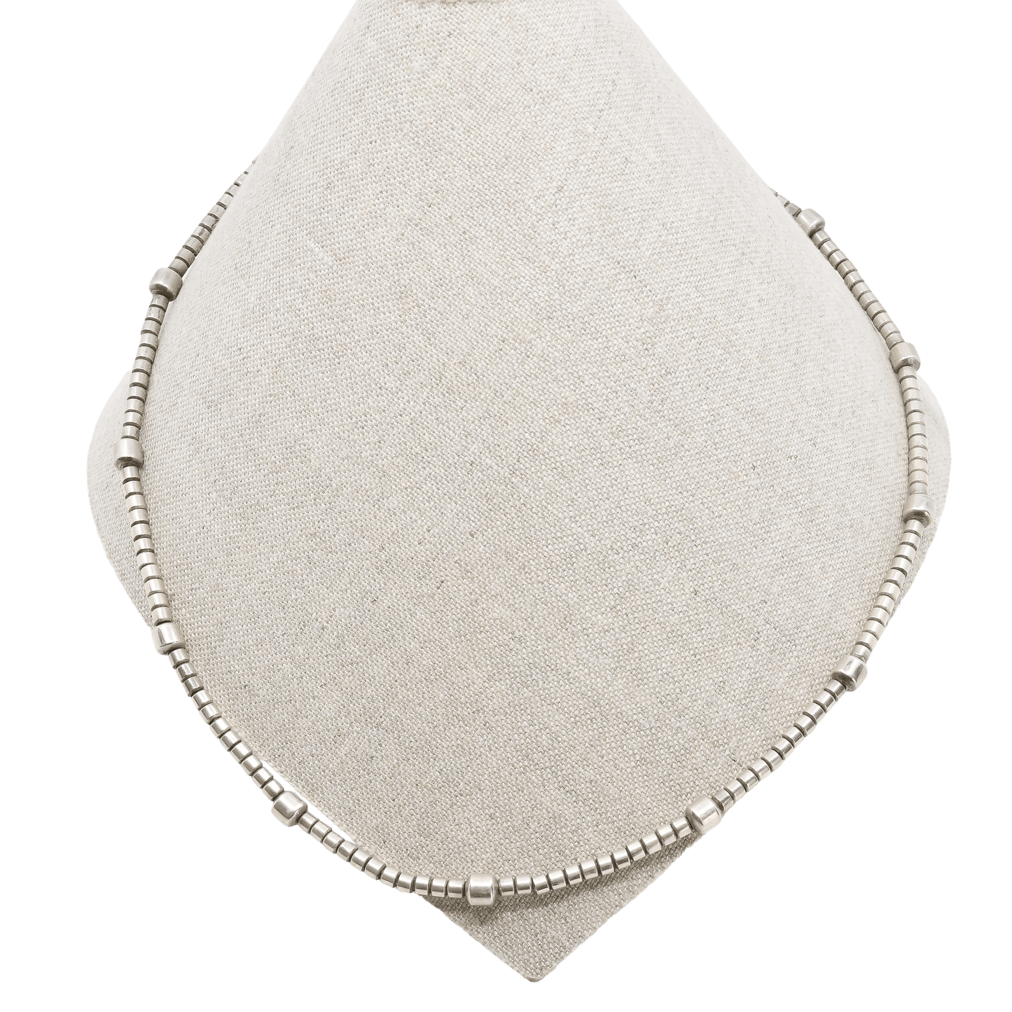 Vintage Christin Wolf Sterling Silver Necklace - Turquoise & Tufa