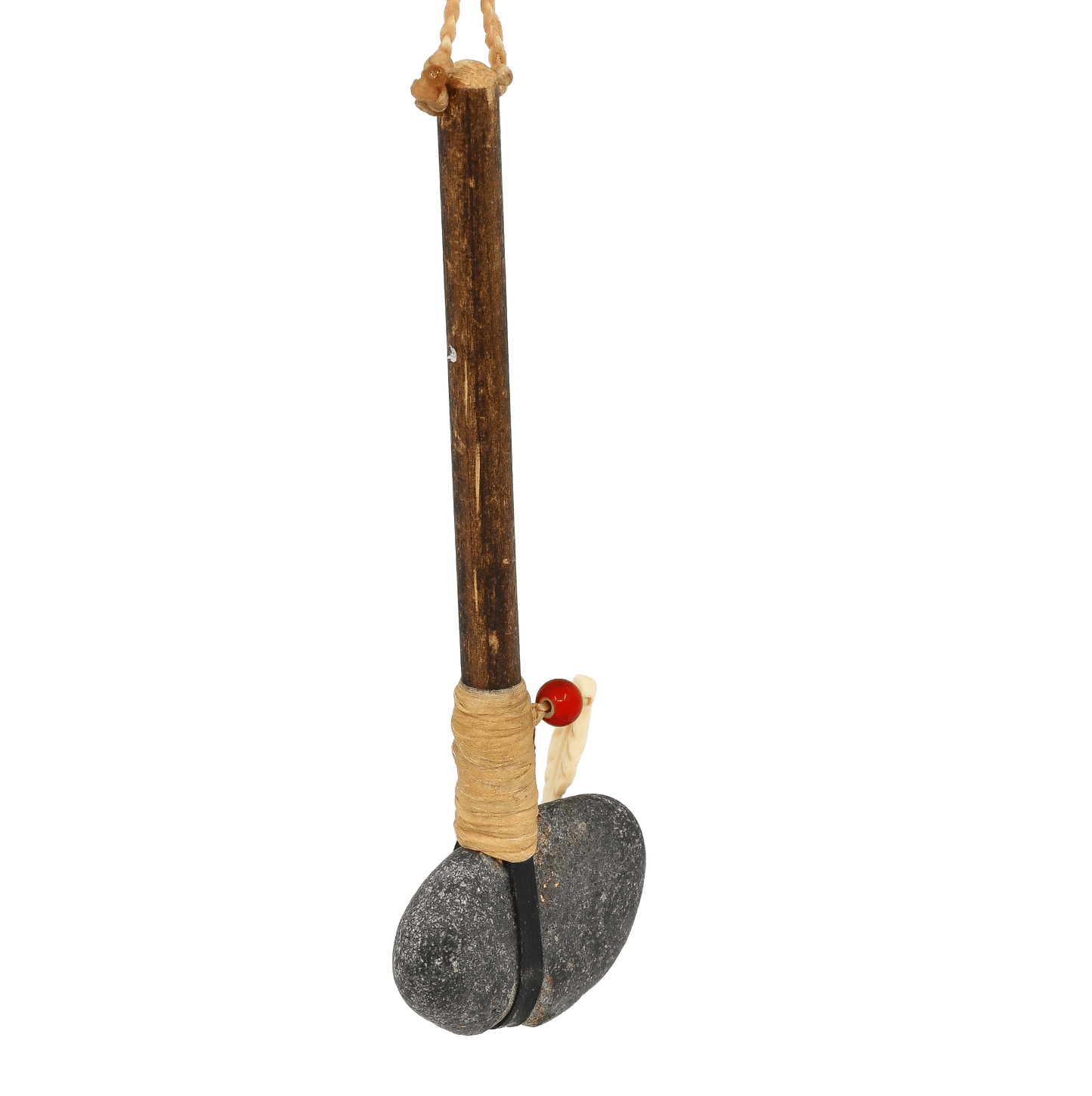 Vintage Miniature War Club From Martha Struever Collection - Turquoise & Tufa