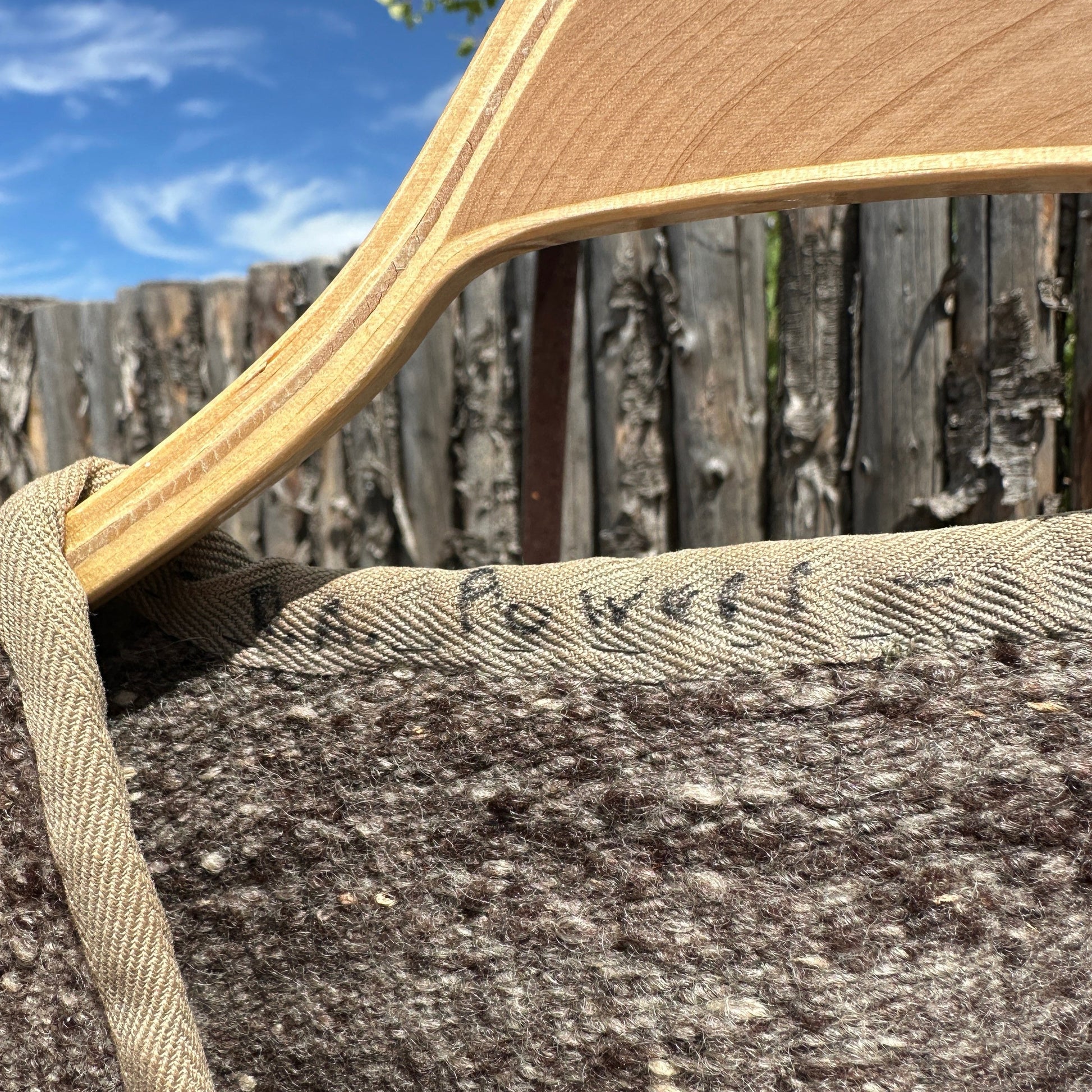 Vintage Navajo Pictorial Cow Vest of Handwoven Wool - Turquoise & Tufa