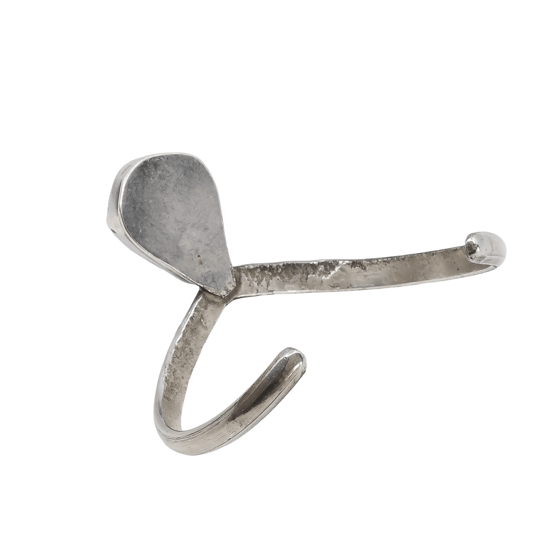 Vintage Navajo Silver and Turquoise Sweater Bracelet - Turquoise & Tufa