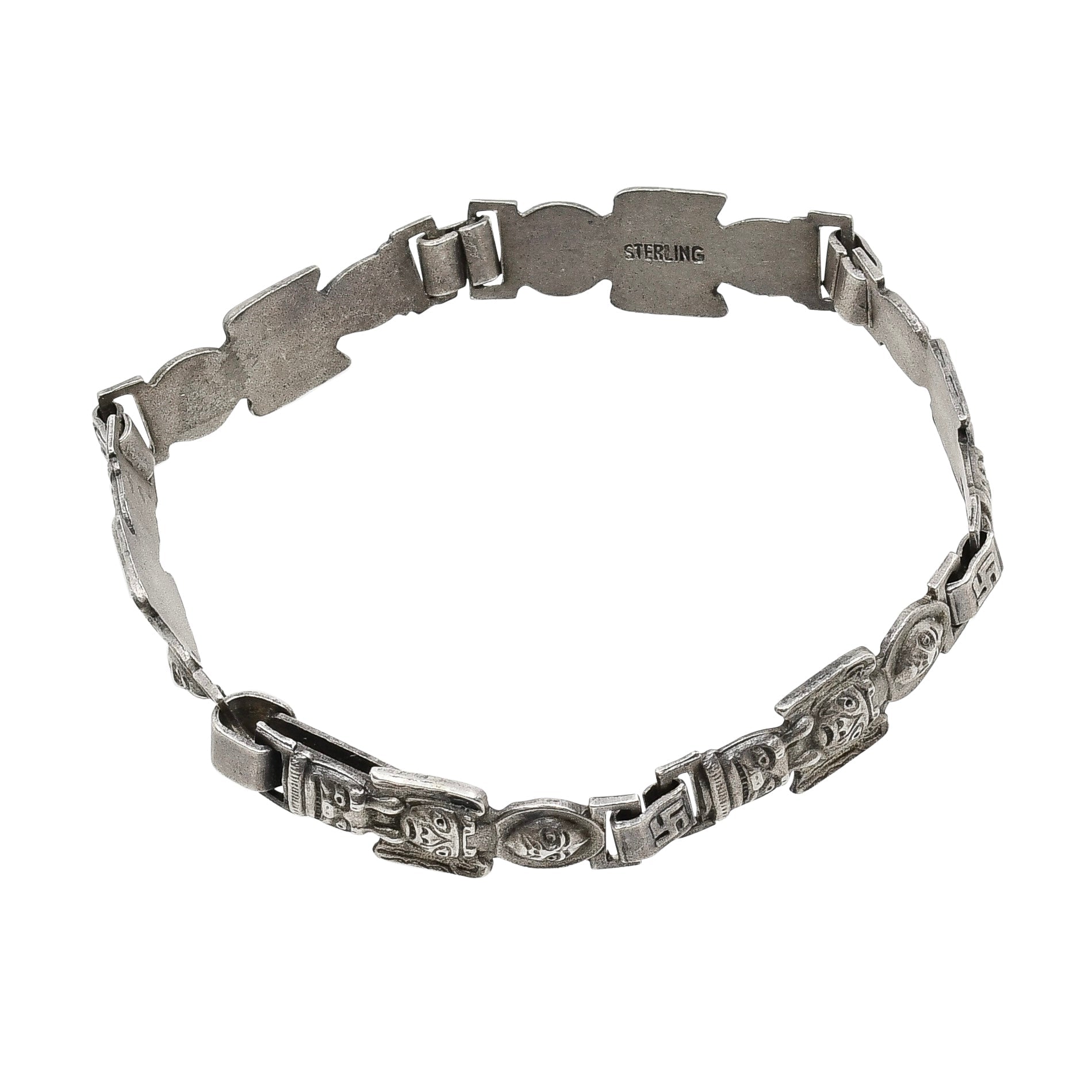 Vintage Sterling Link Bracelet buy