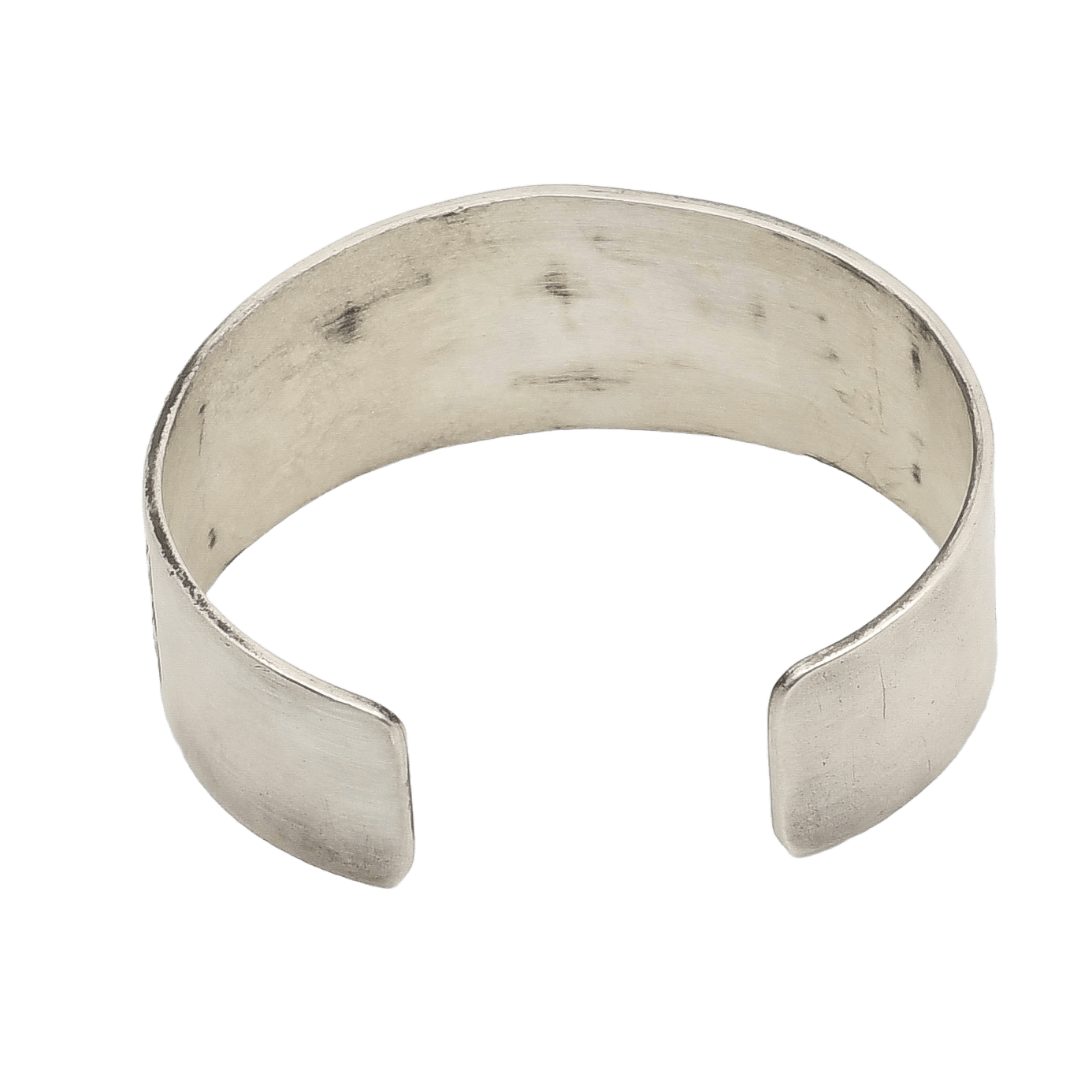Vintage Sterling SIlver Hopi Overlay Bracelet of Salako Mana and Taka - Turquoise & Tufa