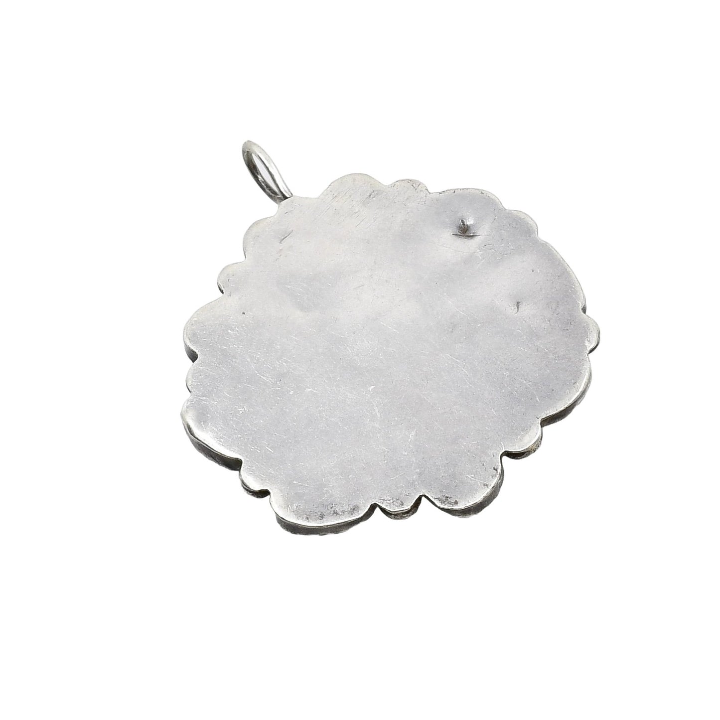 Vintage Turquoise Cluster Pendant - Turquoise & Tufa