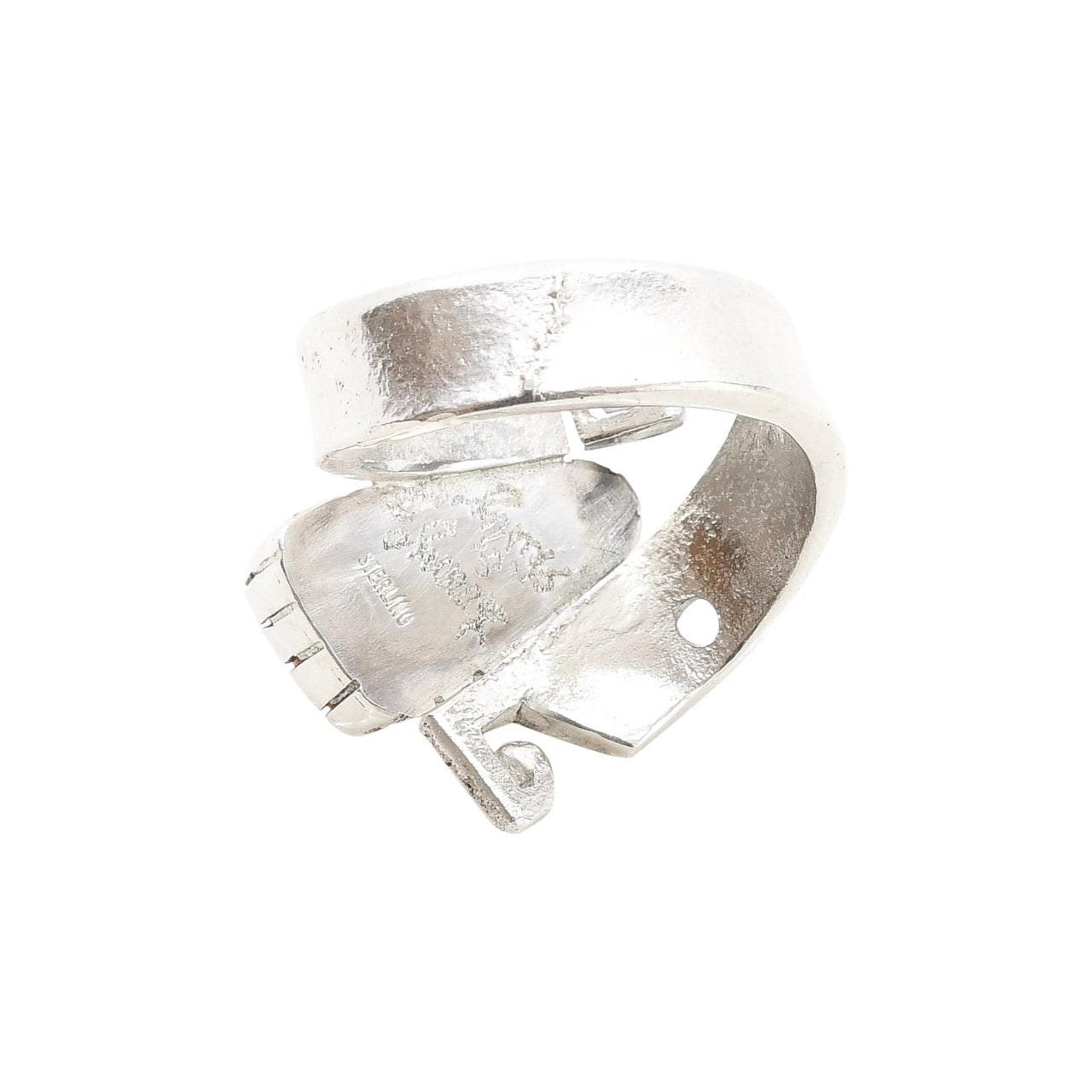 Contemporary Navajo Ring of Coral By Lorenzo Shirley.png - Turquoise & Tufa