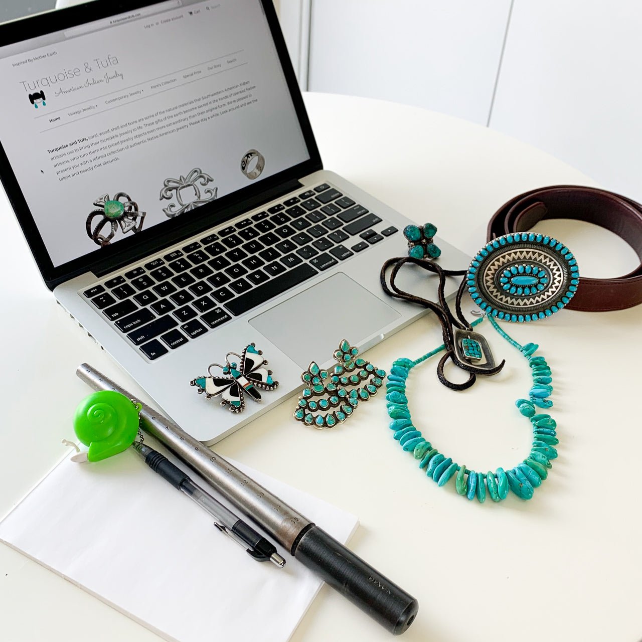 Private Video Shopping Experience - Turquoise & Tufa