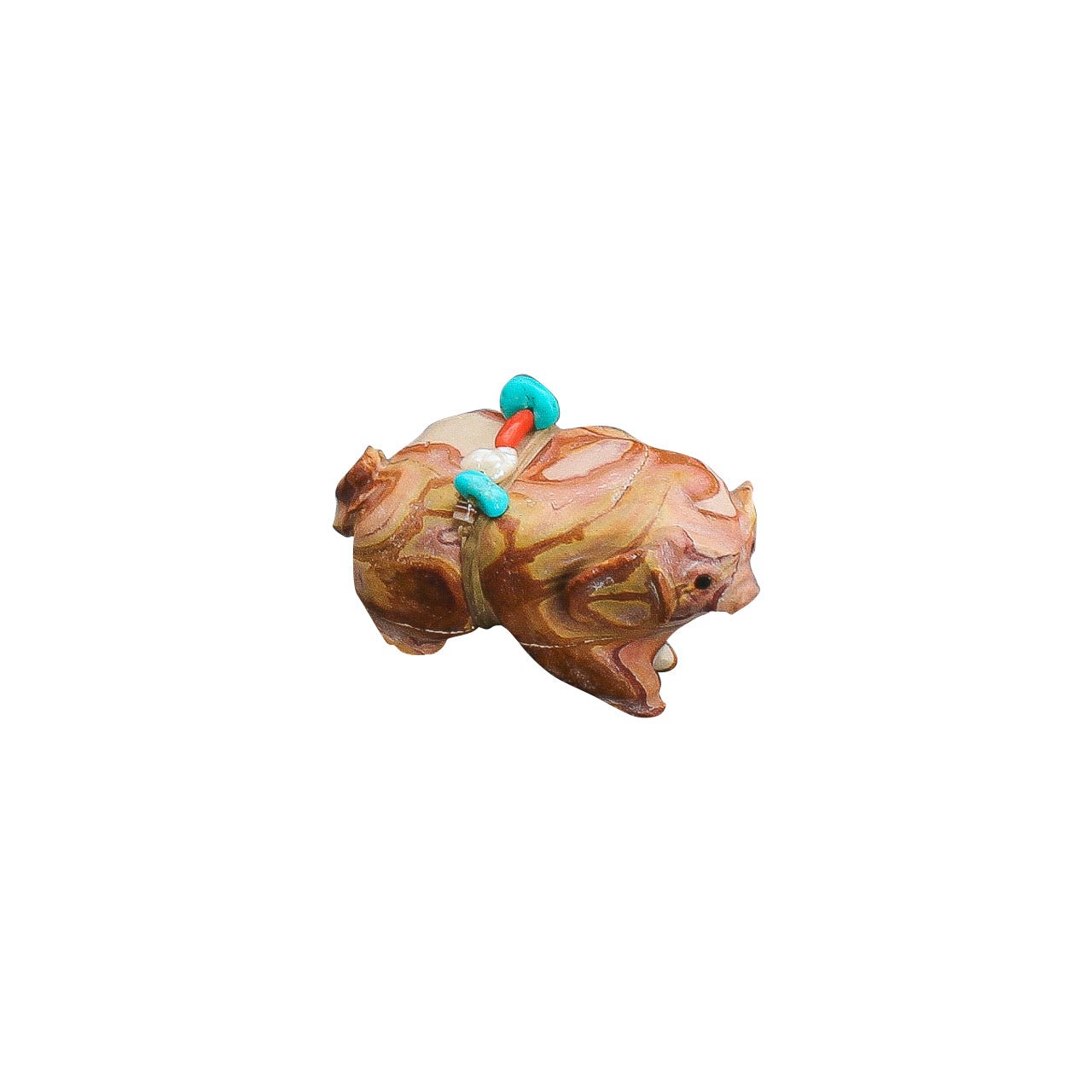 Ricky Laahty Fetish of Cloven Hoofed Sheep - Turquoise & Tufa