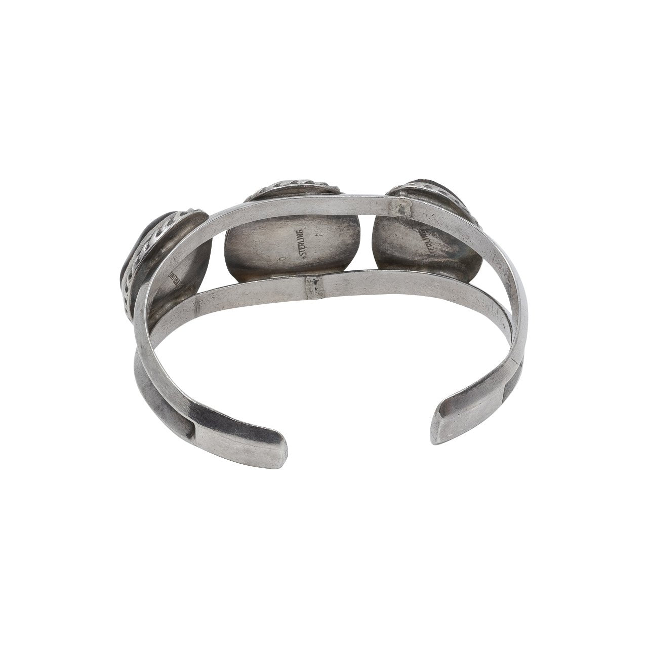 Vintage Navajo Bracelet of Fire Agate - Turquoise & Tufa