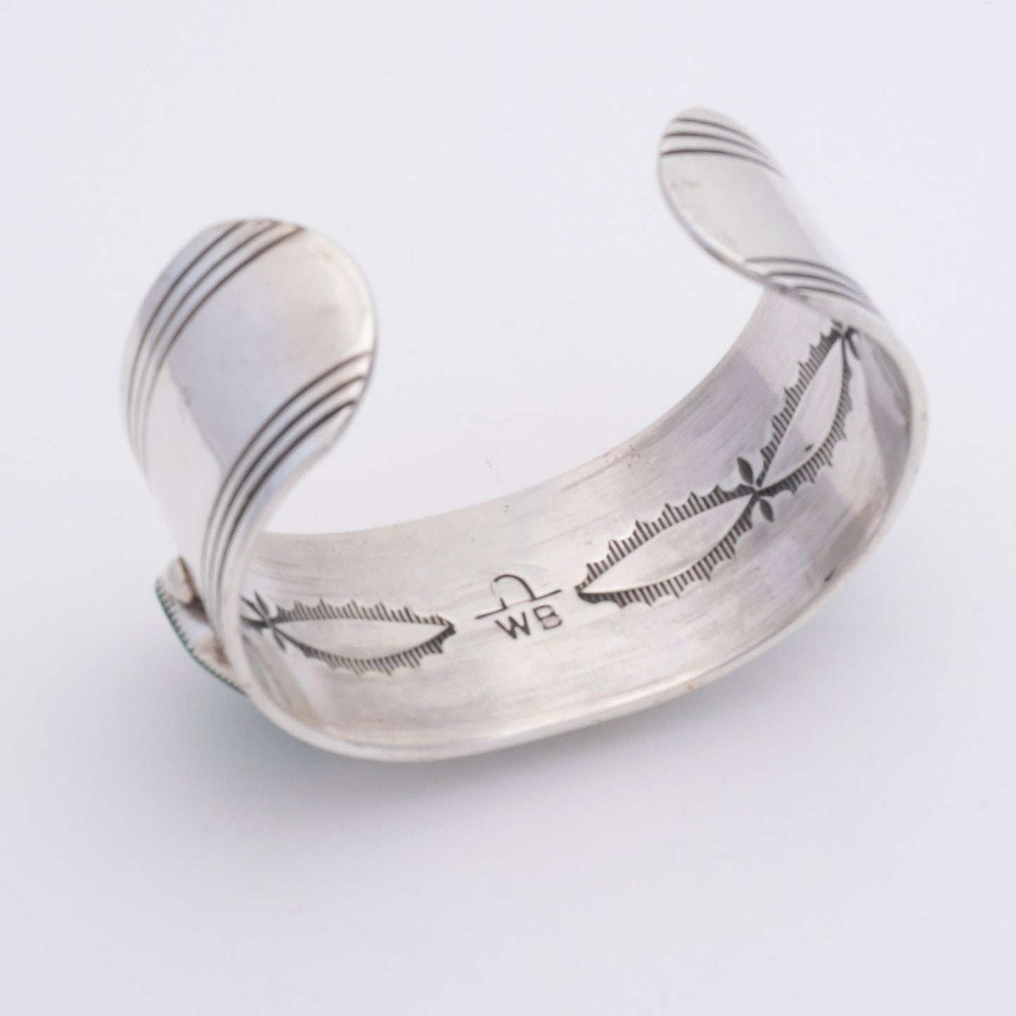 Wilson Begay Vintage Row Bracelet - Turquoise & Tufa