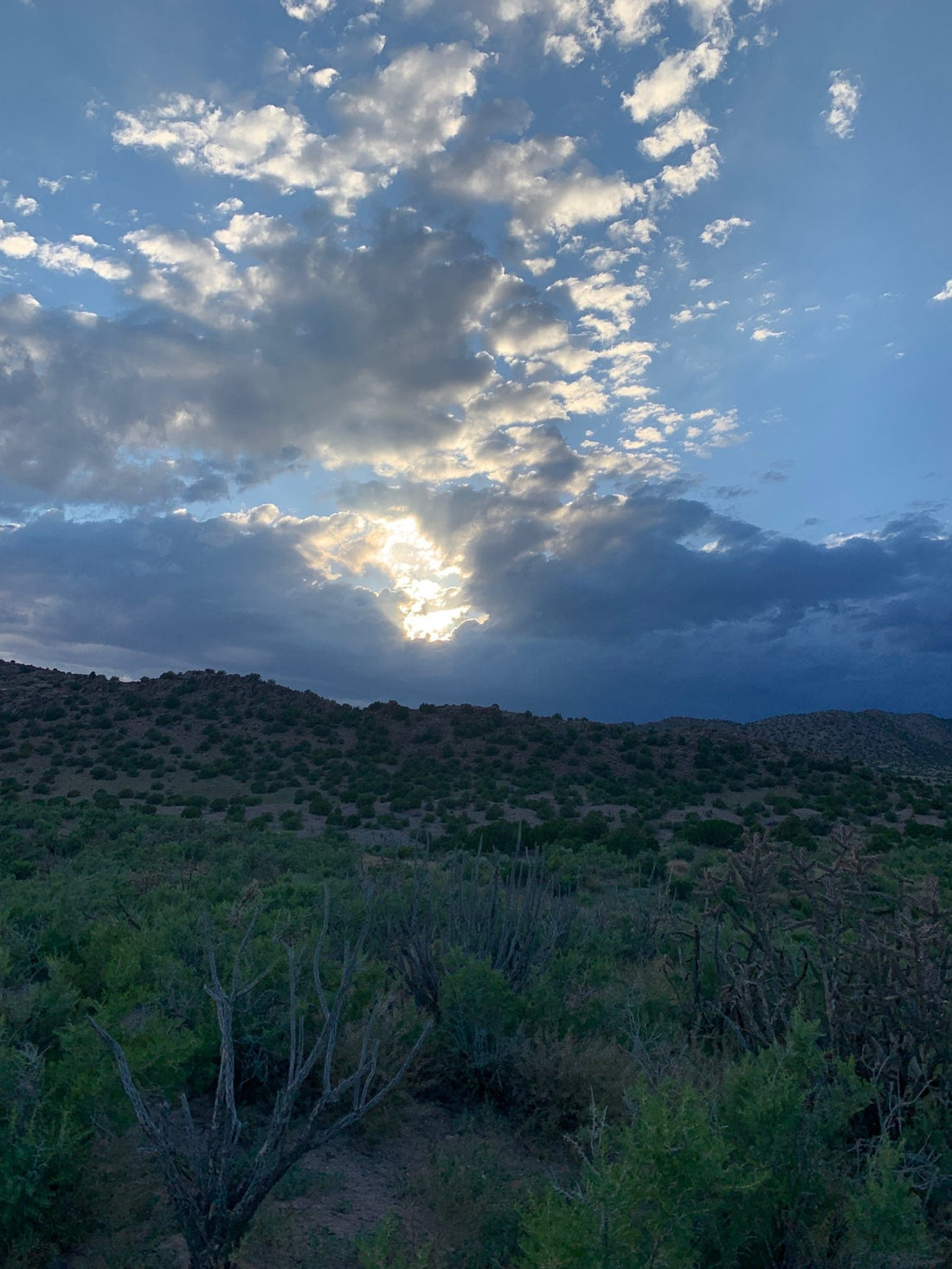 Posi-Ouinge Above The Ojo Caliente Valley