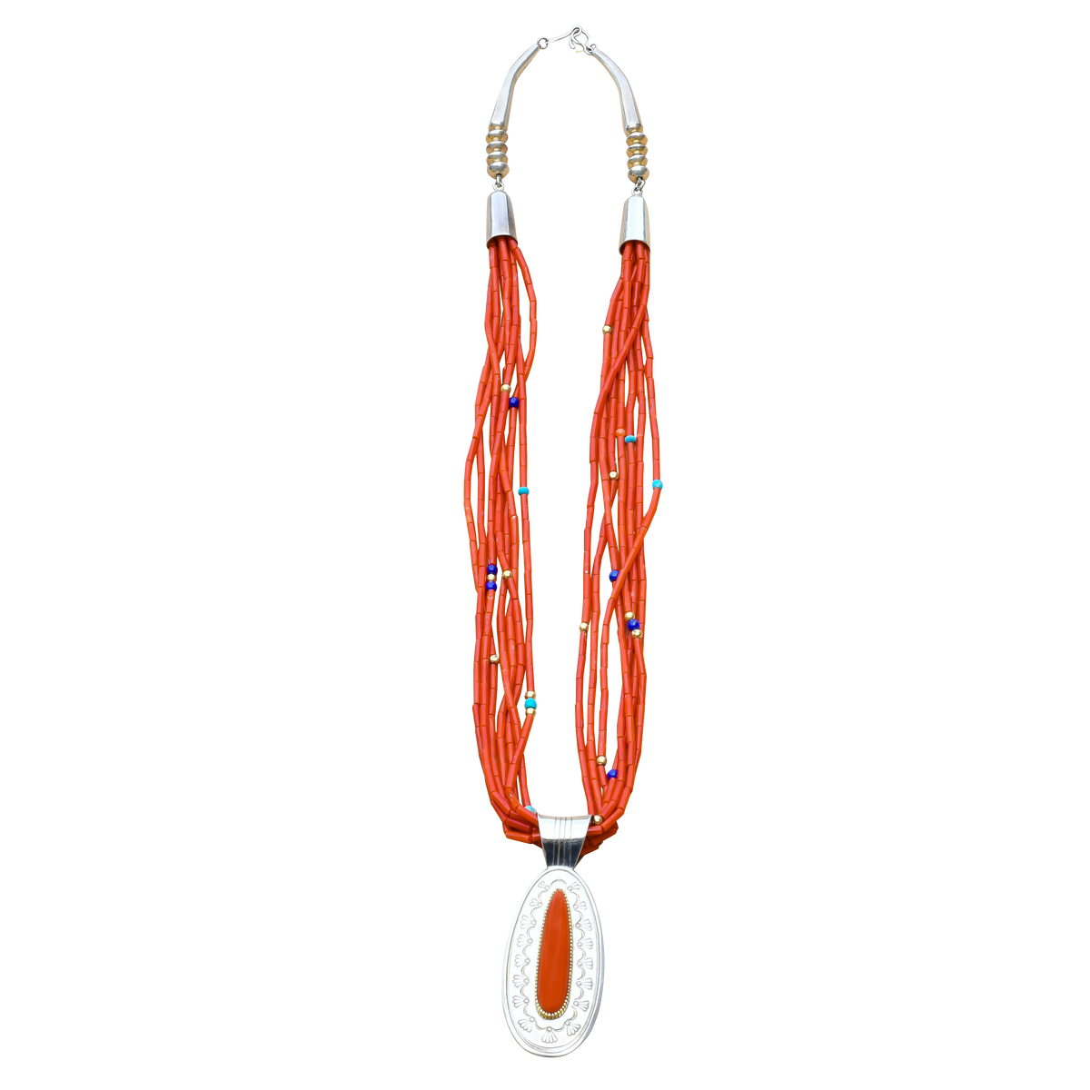 Jake and Irene Livingston Necklace of Coral Contemporary Style
