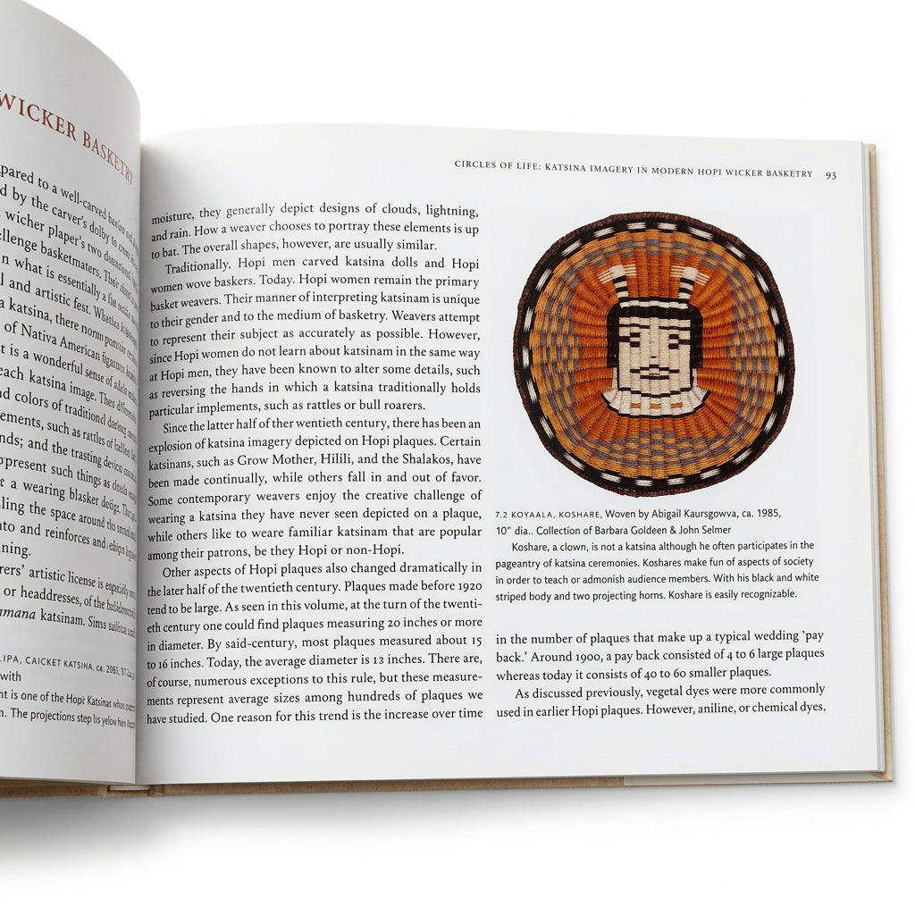 Book: Circles of Life, Katsina Imagery on Hopi Wicker Basketry Basket Illustration