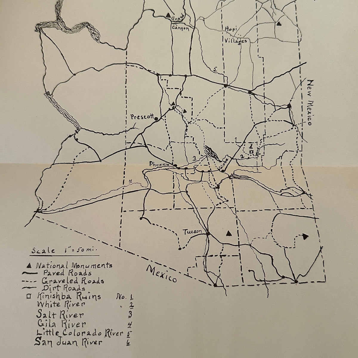 Book: Kinishba, A Prehistoric Pueblo of the Great Pueblo Period Map