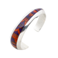 Jimmy Harrison Inlay Bracelet of Red Coral and Purple Sugilite