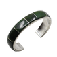 Manuel Weahkee Bracelet of Sterling Silver and Jade