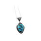 Natural Turquoise Pendant by Perry Shorty