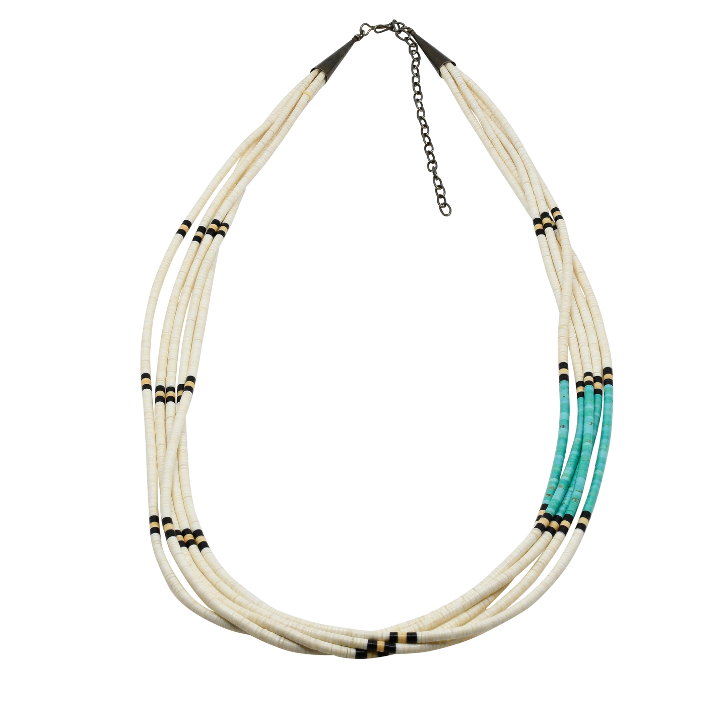 Vintage Heishi Necklace From Kewa Or Santo Domingo Pueblo