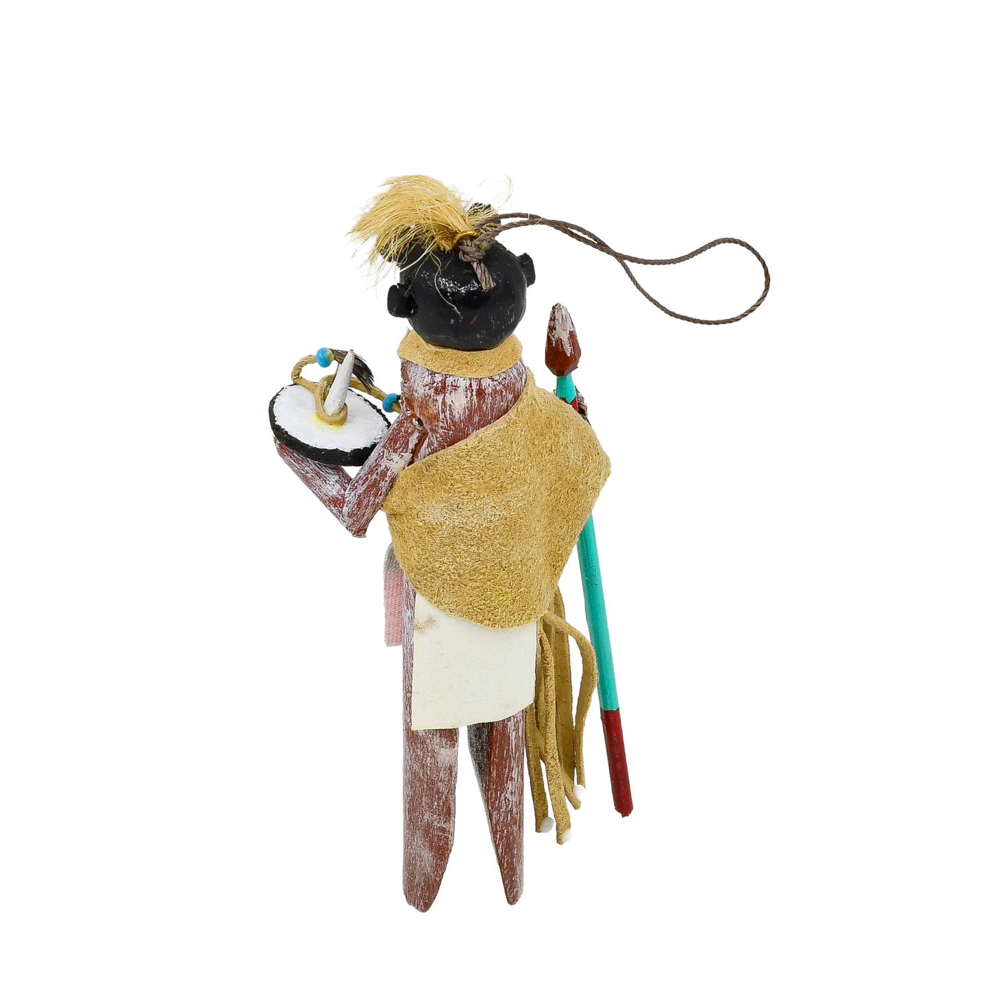 VintageHopiBlackOgreKatsinaOrnament