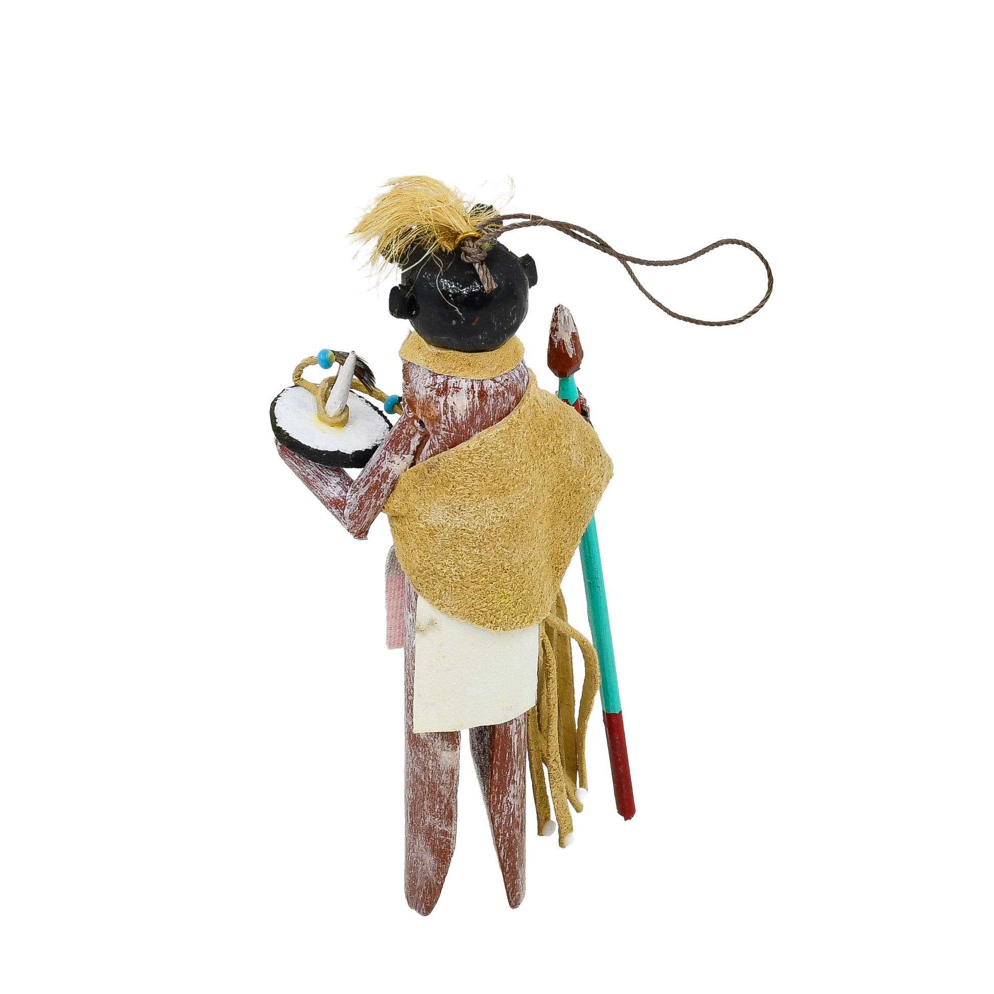 VintageHopiBlackOgreKatsinaOrnament