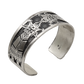 Vintage Sterling SIlver Hopi Overlay Bracelet of Salako Mana and Taka
