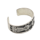 Vintage Sterling SIlver Hopi Overlay Bracelet of Salako Mana and Taka