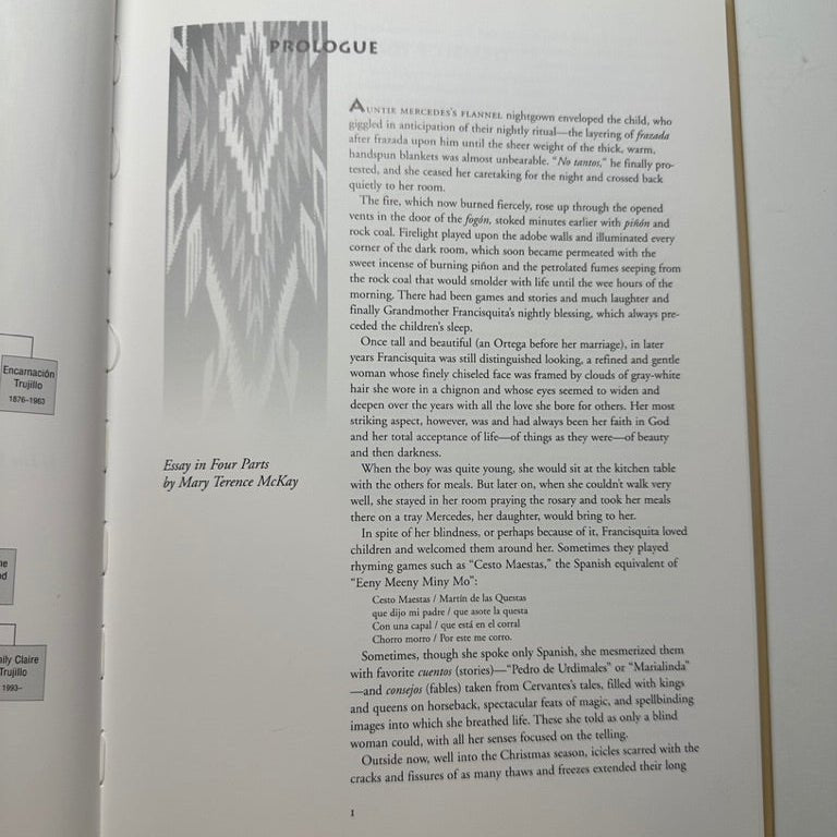 Book: The Centinela Weavers of Chimayo, Unfolding Tradition - Turquoise & Tufa