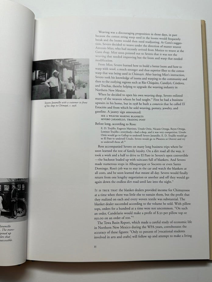 Book: The Centinela Weavers of Chimayo, Unfolding Tradition - Turquoise & Tufa