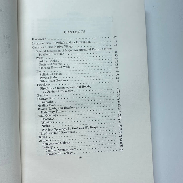 Book: the Excavation of Hawikuh By Frederick Webb Hodge - Turquoise & Tufa