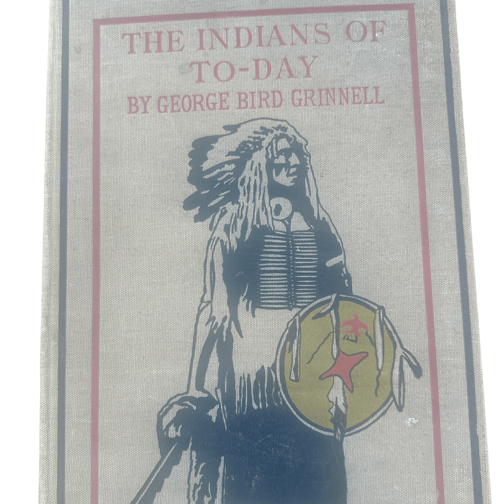 Book The Indians Of To - day By George Bird Grinnell First Edition William Haskell Simpson - Turquoise & Tufa