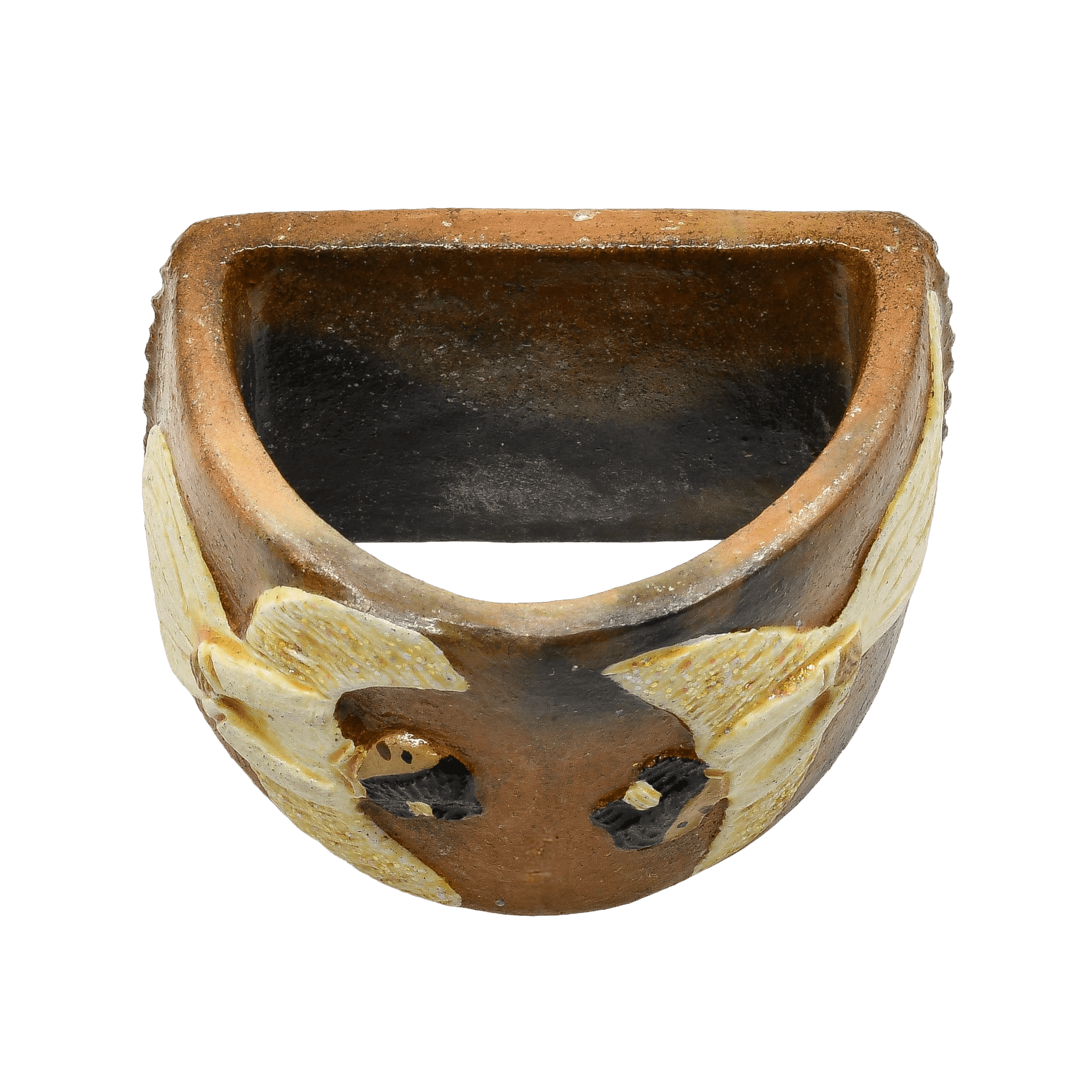 Elizabeth Manygoats Angel Pottery - Turquoise & Tufa