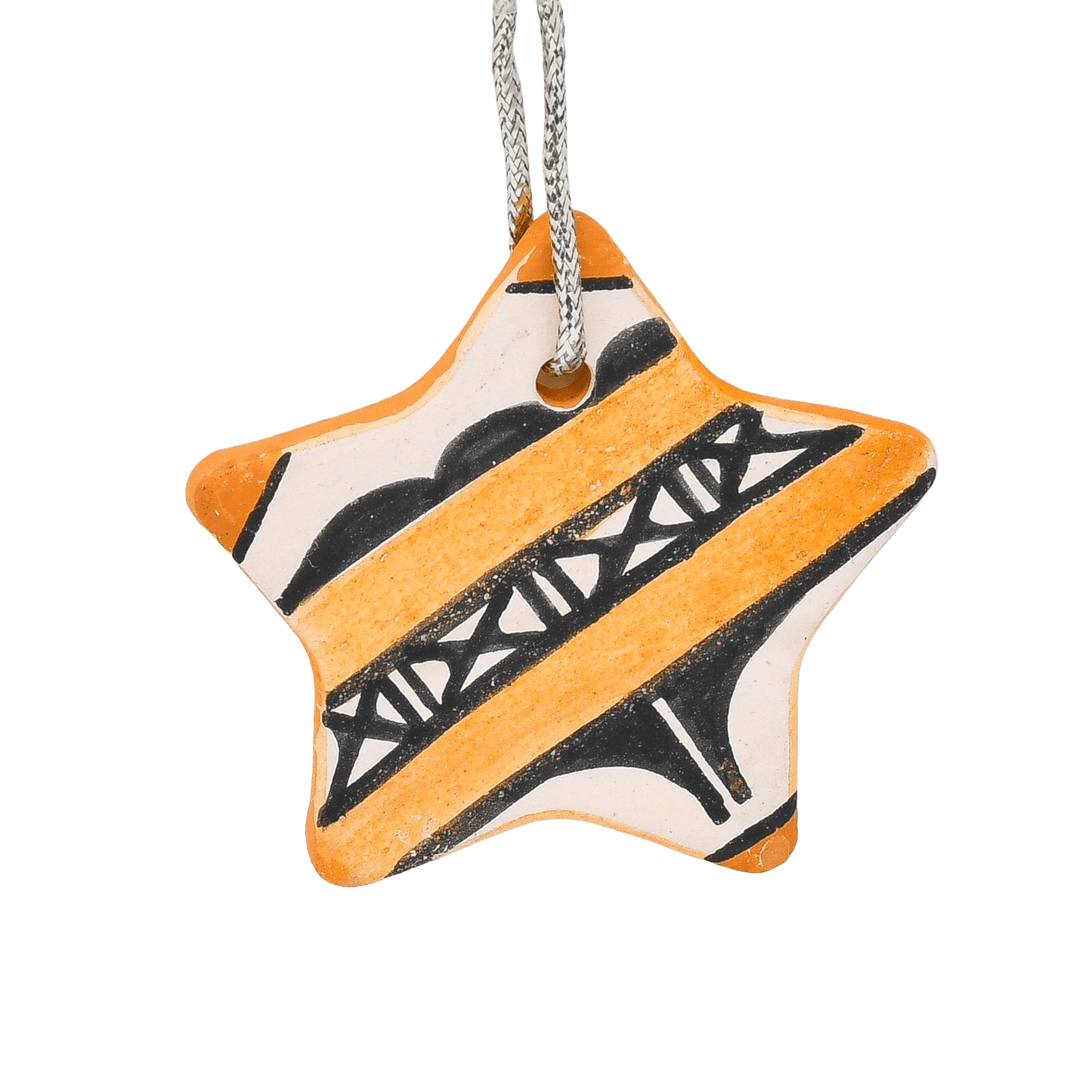 Santo Domingo Pueblo Ornament By Hilda Coriz Tenorio - Turquoise & Tufa