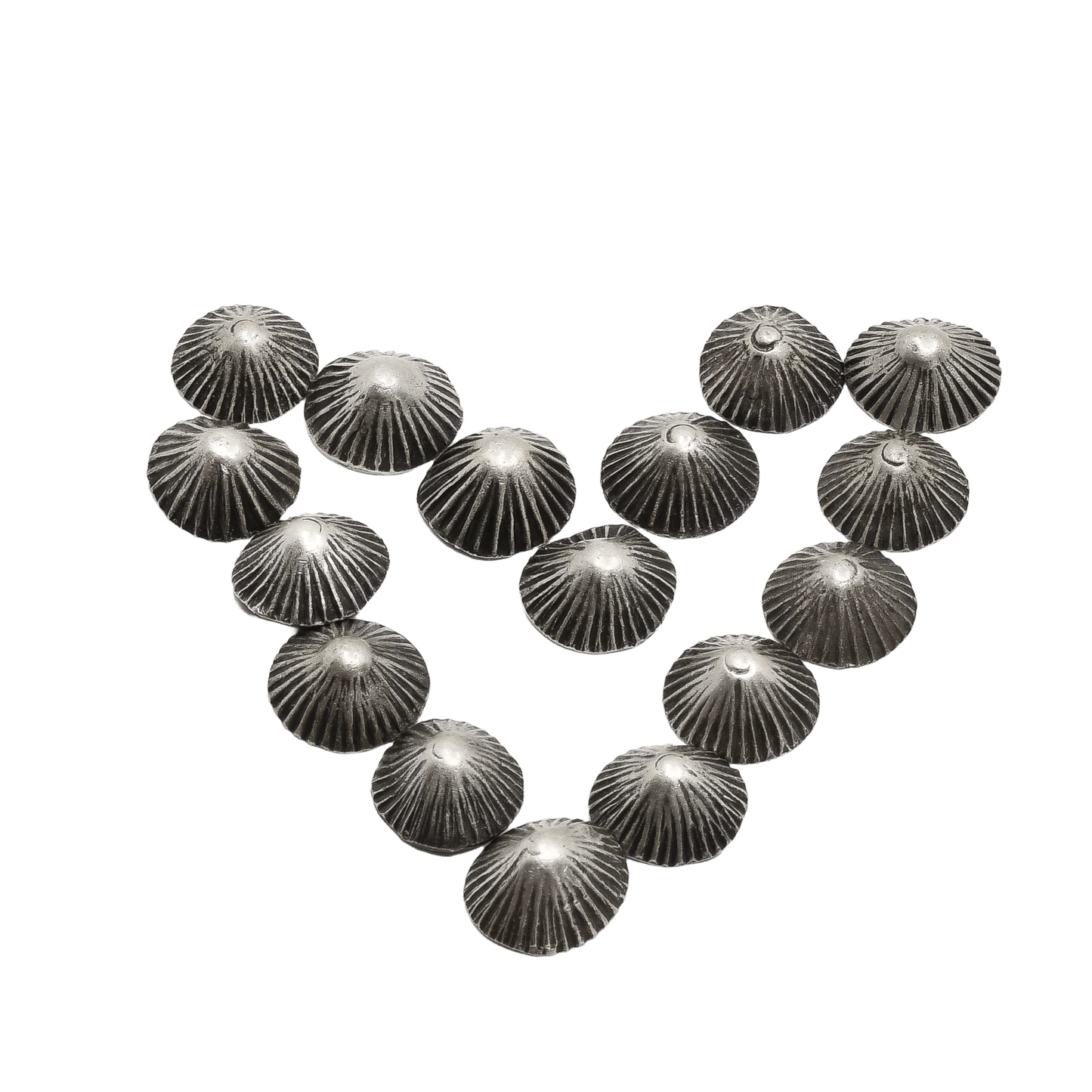 Set of Early Navajo Buttons From Martha Struever Collection - Turquoise & Tufa