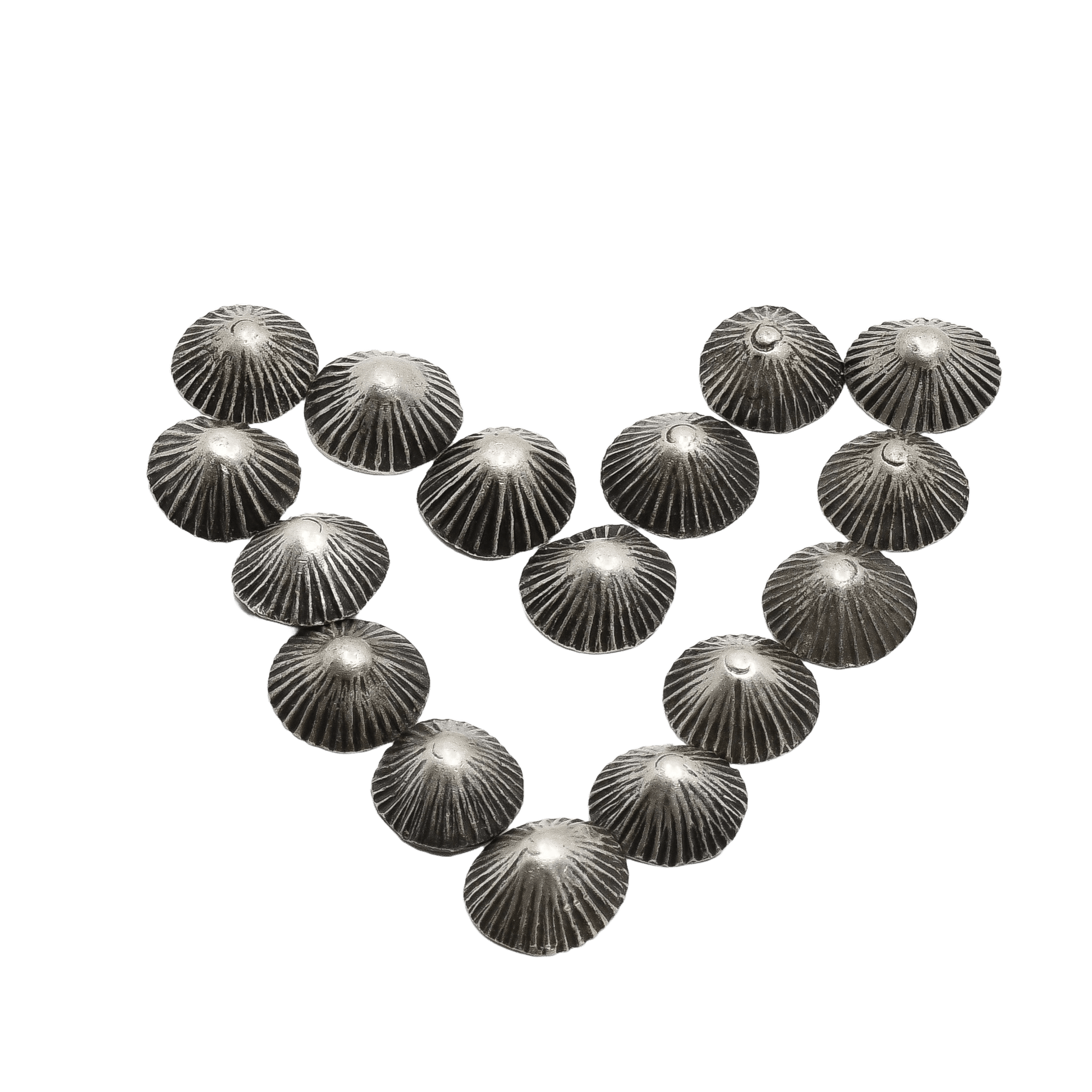 Set of Early Navajo Buttons From Martha Struever Collection - Turquoise & Tufa