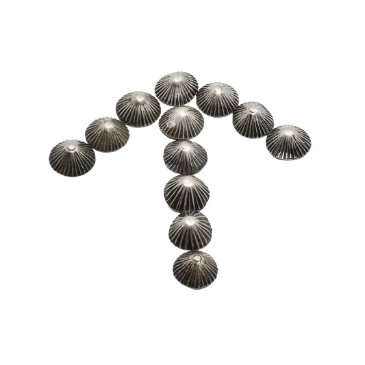 Set of Early Navajo Buttons From Martha Struever Collection - Turquoise & Tufa