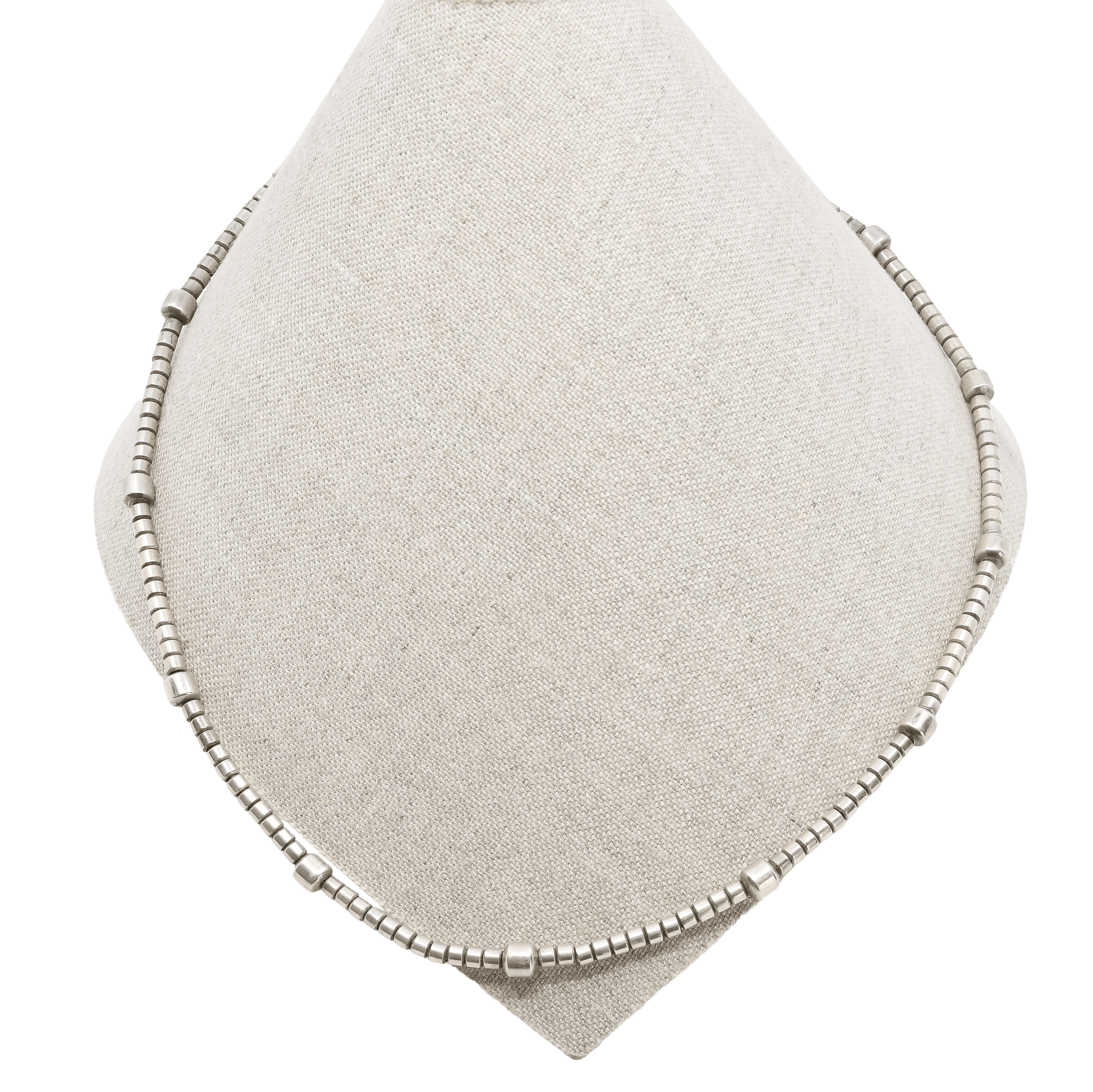 Vintage Christin Wolf Sterling Silver Necklace - Turquoise & Tufa