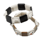 Vintage Indigenous Northwest Coast Bracelet of Polar Bears - Turquoise & Tufa