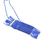 Vintage Native American Beaded Medicine Bag Blue - Turquoise & Tufa