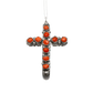 Vintage Navajo Cross Pendant Reversible Turquoise or Coral - Turquoise & Tufa