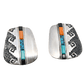 Vintage Navajo Silver and Inlay Earrings By Alvin and Lula Begay - Turquoise & Tufa