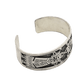 Vintage Sterling SIlver Hopi Overlay Bracelet of Salako Mana and Taka - Turquoise & Tufa