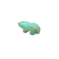 Vintage Zuni Beaver Fetish of Turquoise - Turquoise & Tufa
