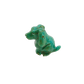 Vintage Zuni Dog Fetish Carving of Turquoise - Turquoise & Tufa